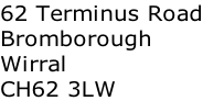 62 Terminus Road Bromborough Wirral CH62 3LW